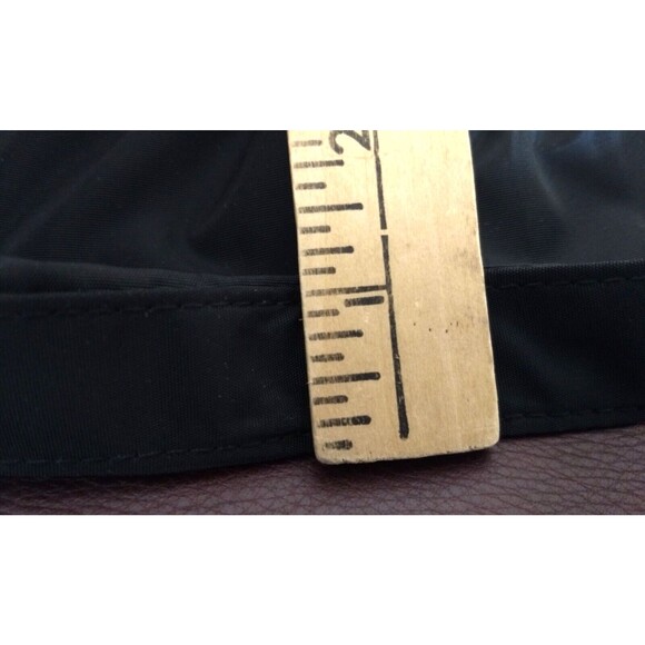Donna Karan DK Cosmetics Black Zippered Makeup Toiletry Travel Bag Wristlet NEW - Picture 15 of 16